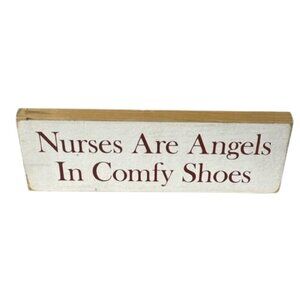 Nurse hanging or standing plaque, nurse gift